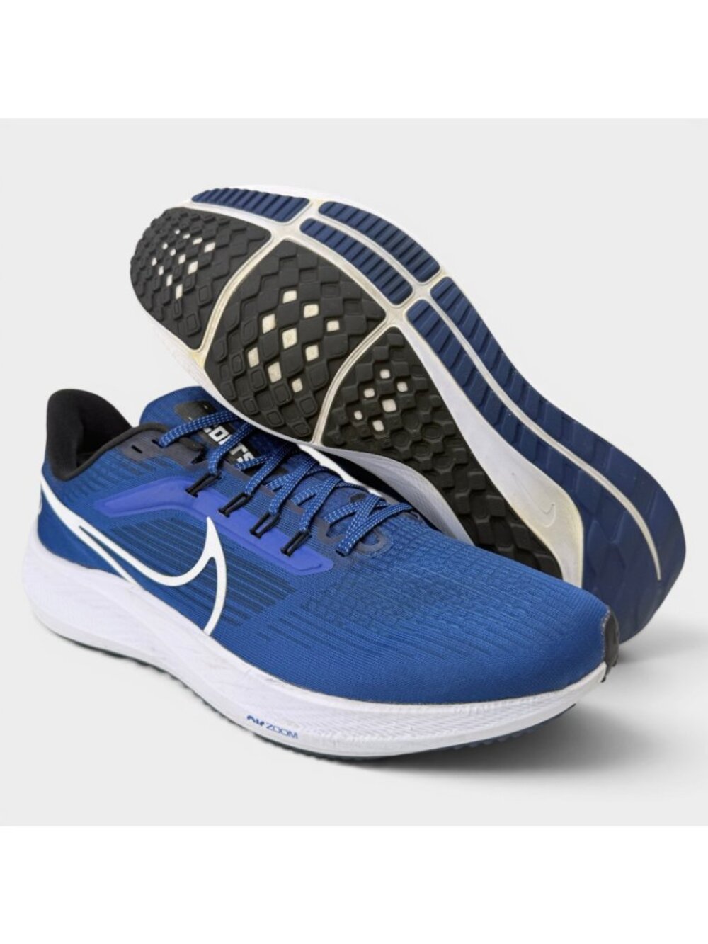 Nike Air Zoom Pegasus 39 Indianapolis Colts NFL Mens 12.5 Blue Shoes DR2046-400 - Picture 10 of 16